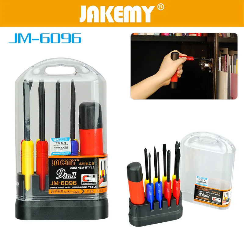 JAKEMY 9 in 1 precision Screwdriver Repair Tools