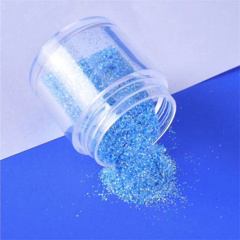 

Nail Glitter Powder Sequins Gold Silver Pink Purple litter Powder Sets Tips Paillette Flakies DIY 3D Nail Art Decoration 10ml