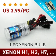 1 шт. 35 Вт H1, H3, H7, H8, H9, H11, HB3, лампы HID ксеноновая лампа светильник автомобилей головной светильник все цвета GLOWTEC+ Бесплатный подарок
