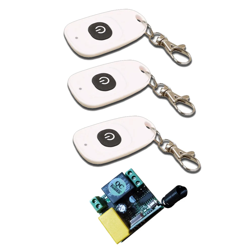 Simple Mini Size 10A AC 220V 1CH 1 CH RF Wireless Remote Control Switch System Rerlay Receiver+ Transmitter 315/433 MHz | Обустройство