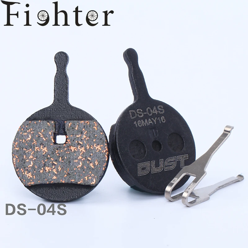 

2 pairs Semi-metallic MTB Mountain Bicycle disc brake pads shoes with spring/FOR Avid bb5 Line Pulling disc brake linings parts