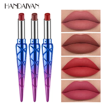 

Make-up Fish Shaped Matte Lipstick Waterproof Long Lasting Nature Vitamin E Velvet Lipstick