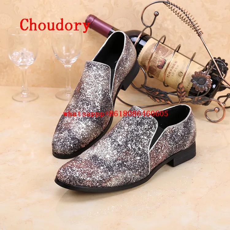 Noiva Salto Vestido Misturadas De Oxford Italiana Picture Picture Cores Dos Sapatos Choudory Genuínos Hombre Homens Sapatas Mocassins Couro Alto Zapatos Luxo as As x8wAq7OP