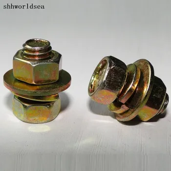 

shhworldsea auto metal clip and fastener Hexagon head screws