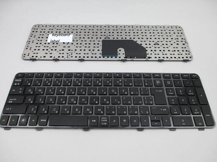

News notebook laptop keyboard for HP DV6-6000 DV6-6029 6B11TX 6C40 6C41TX TPN-W104 JP/Japanese layout