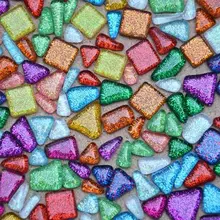200 г Блестящие Стеклянные Мозаичные бусины, плоские мраморы, необычные стеклянные мозаичные плитки для цветочного горшка, вазы, фонаря, аквариума, украшения сада