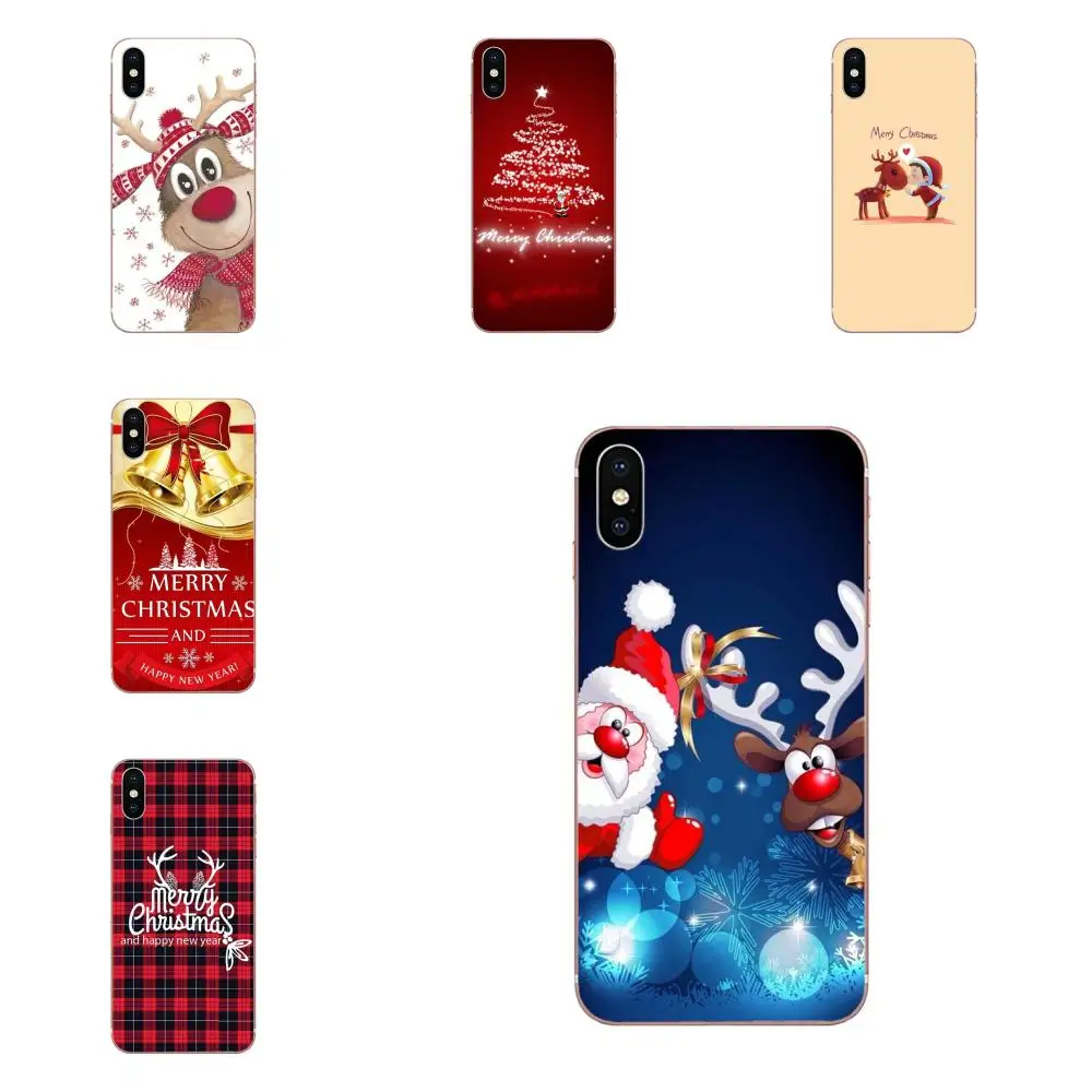 

Soft Print Capa For Huawei P7 P8 P9 P10 P20 P30 Lite Mini Plus Pro 2017 2018 2019 Merry Christmas Santa Claus Classic Print