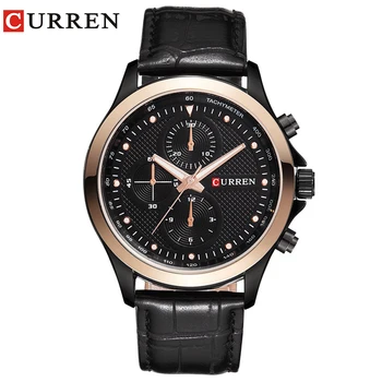 

2019 Curren Wristwatches Brand Design Business Is Currently The Male Clock Leisure Luxury Wrist Watch Gift For Men Clock Time