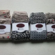 40 шт = 20 пар/лот женские носки модные, милые цветы стиль