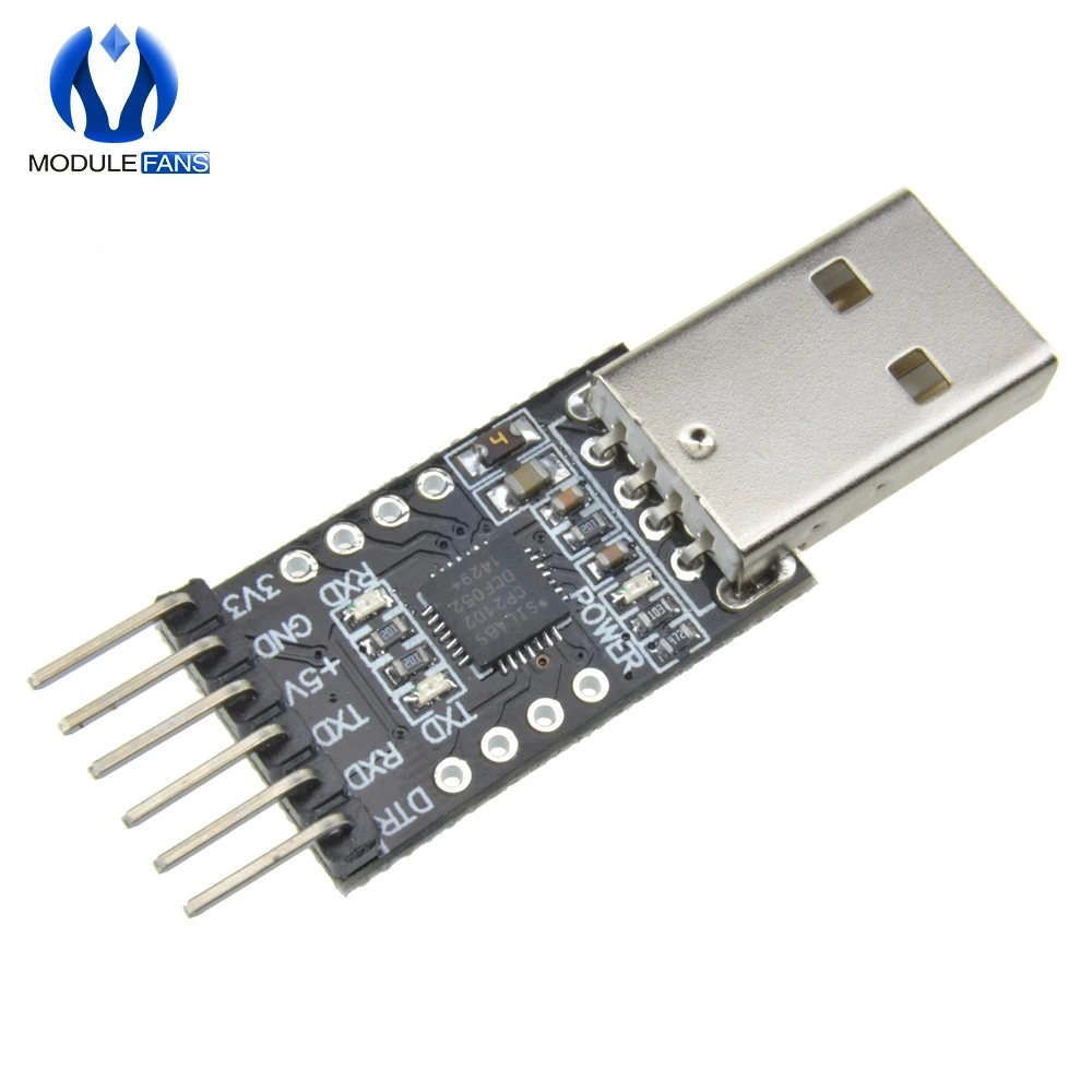 CP2102 USB 2 0 A TTL UART Module Convertitore Seriale A 6pin STC 