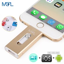 MGL OTG USB флэш-накопитель 8G 16G 32G 64G для iPhone X/8/7 Plus/7/6s Plus/6s/5/5S/SE и ipad iFlash Drive Memory Stick флеш-накопитель