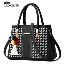 French Leather Handbags And Get Free Shipping On Aliexpress Shoulder Tote Bags For Women 2017 Female Tassel Lipstick Leather Handbags Weave Crossbody Bag Fashion Casual