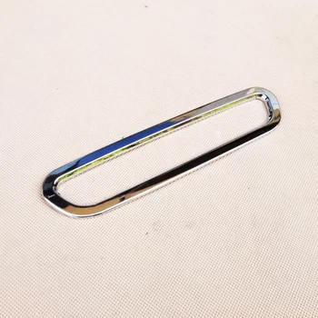 

For Jeep Cherokee KL 2014/15/16/17/18 ABC Chrome Car center console Control button Emergency switch Cover trim Accessories 1pcs