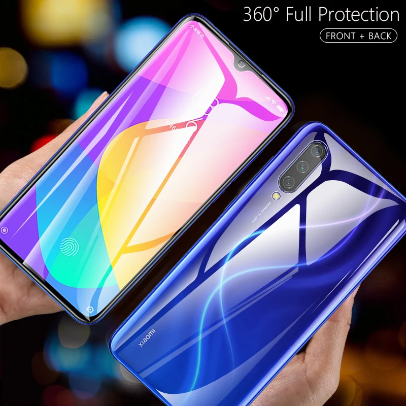 CHYI 3D изогнутая пленка для Xiaomi Mi CC9 протектор экрана CC9E CC9mt Meitu Edition полное покрытие Гидрогелевая пленка не закаленное стекло