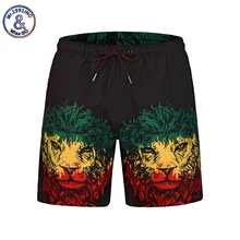 Mr.1991INC мужские купальные шорты для серфинга доска Шорты летние бермуды для пляжа 3D с принтом льва доска Шорты плюс Размеры M-XXL