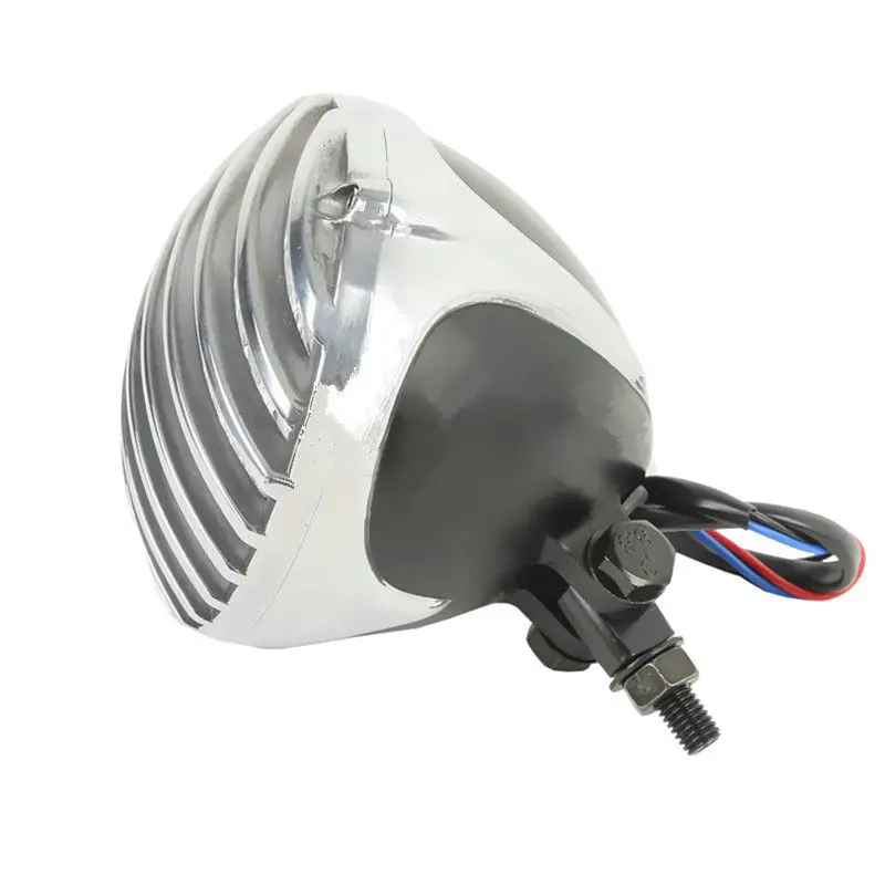 

Universal Motorcycle High Low Beam Head Light Headlight Lamp Cruiser Chopper Cruiser Chopper Cafe Racer Old School Atv Scooter