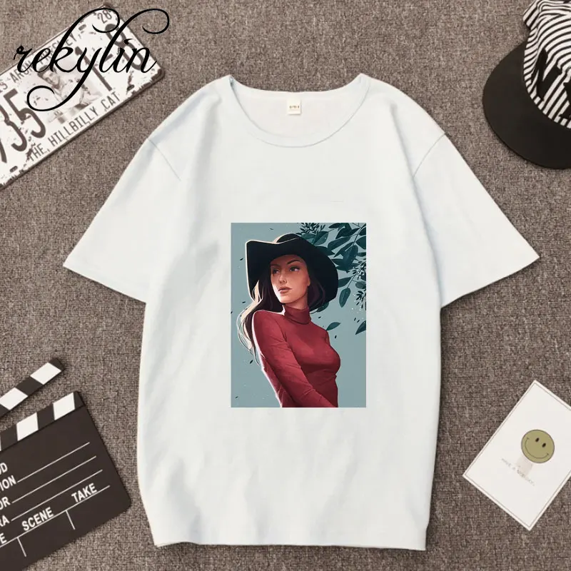 

Fashion Funny T shirt Women Tshirt Plus Size Cotton Casual T-Shirt Women Shirts Cotton Top Pink Tee Shirt Femme 2019