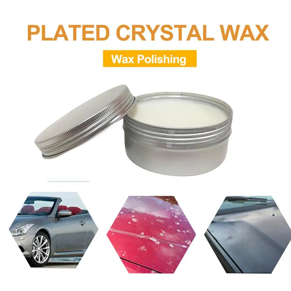 Waterproof Car Plated Crystal Wax Polishing Coating Solid Wax Car Paint Surface Coating Maintenance Accessories