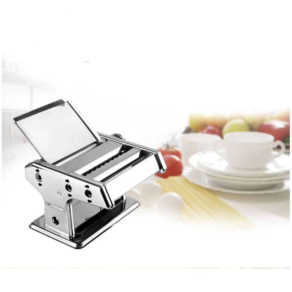 Pasta Maker Noodle Machine Spaghetti Clamp Fettuccine Roller Stainless
