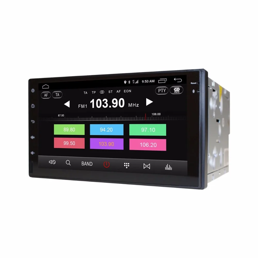 Clearance Quad Core Android 6.0 2G RAM 1024*600 Car Radio Stereo Player Wifi 4G LTE SIM Network 2din Universal Double 2 din Not DVD reader 2