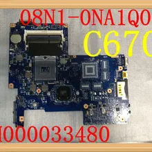 Для Toshiba Satellite C675 C670 гнездо для материнской платы 988 H000033480 08N1-0NA1Q00 TESED OK