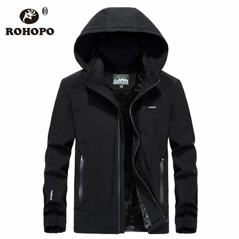 

Waterproof Fleece Winter Windbreaker Coat Casual Hooded Military Bomber Keep Warm Male Army Style Leisure Deportes Thick Coats