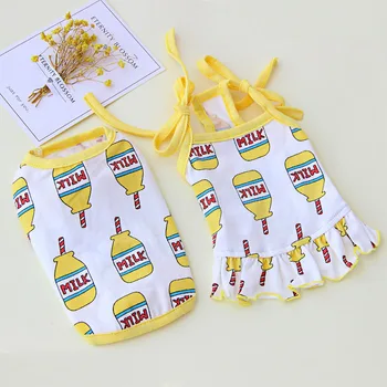 

Dog Clothes Summer Pets Dogs Clothing French Bulldog Dog Costume Couple Sling Dogs Clothes Spring Summer Pet Clothes Ropa Perro