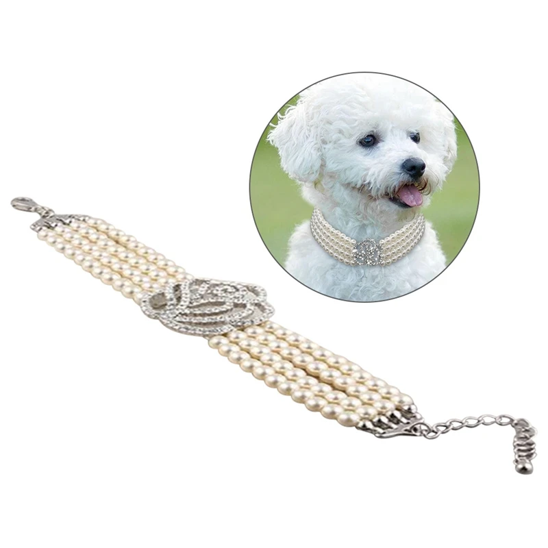 Prong Collar FLOOFIN' PAWJUS! I Durable Pearl Dog Collar Large