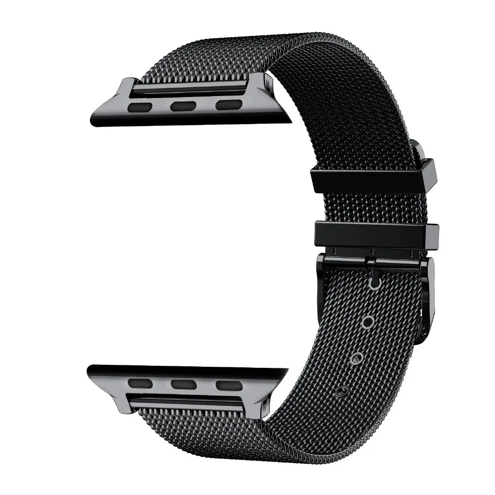 Для Apple Watch группа чехол 38 мм 42 Милан петля регулируемые классический