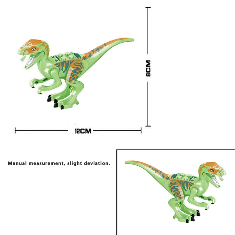Building block dinosaur toy_5