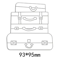 cute trunk Metal Cutting Dies Decorative Scrapbooking Steel Craft Die Cut Embossing Paper Cards Stencils decorative paper craft