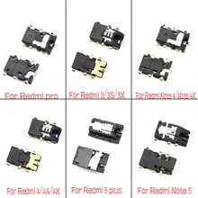 2 шт./лот аудио разъем для наушников эластичный для Xiaomi Redmi 2 2A 3S 3X 4A 5 5A 6A обратите внимание на возраст 2, 3, 4, 4X5 5A 7 Pro