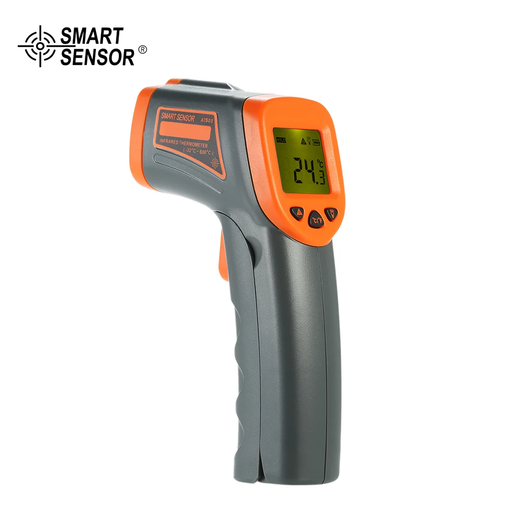 

Digital Infrared Thermometer Non-contact IR Temperature Meter Portable Pyrometer with Switchable Laser Positioning Function