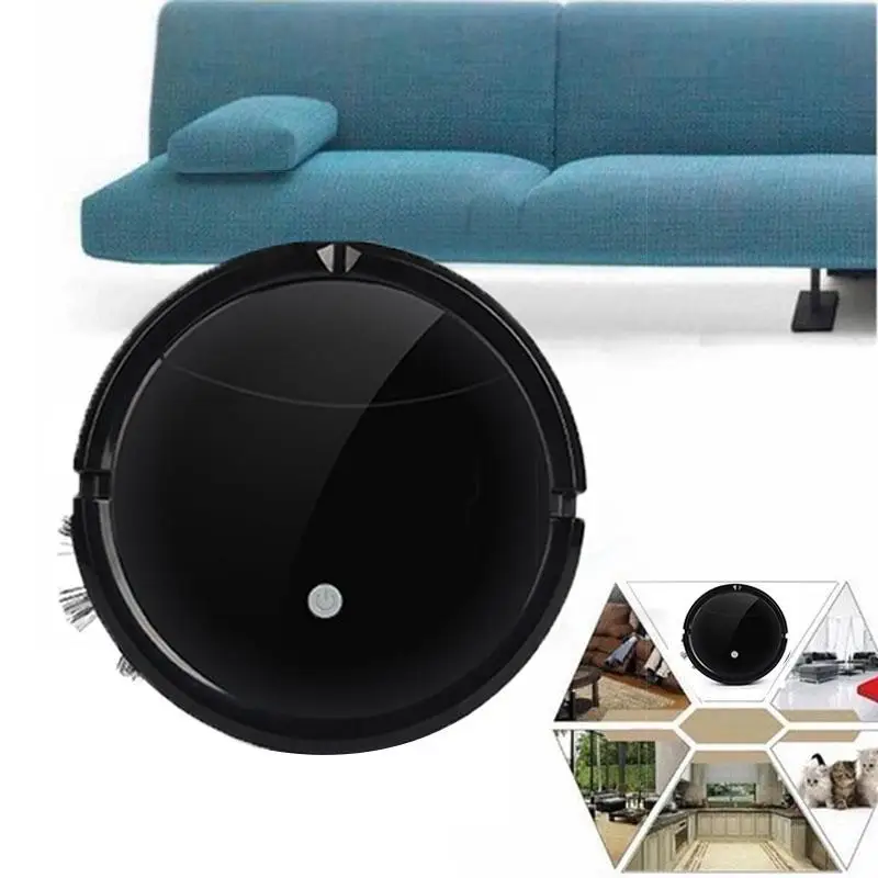 

3 in 1 Intelligent Mini Home Automatic Appliances 10W Sweeping Vacuuming 350ml Robot Floor Cleaning Robot