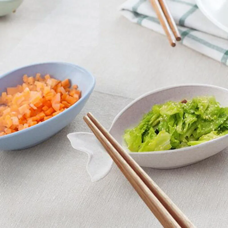 

New 1 PCS Fish shape plate Saucers Ceramic Sauce dish Snack dish Multifunction vinegar sauce dish