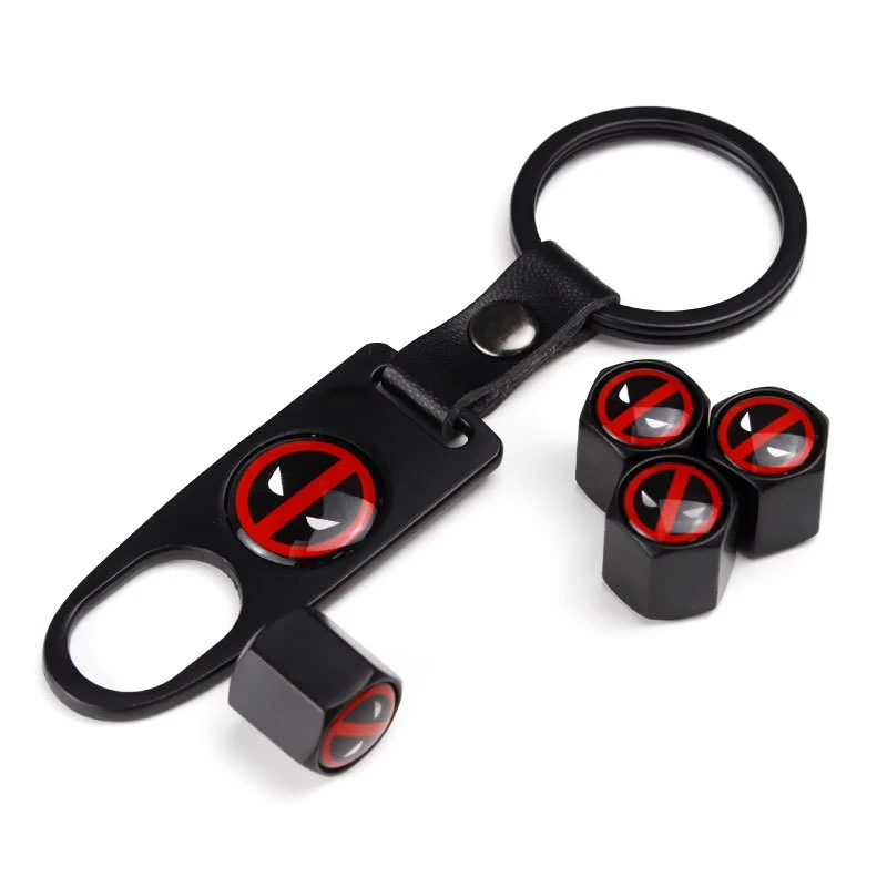 Deadpool tire valve caps Clearance