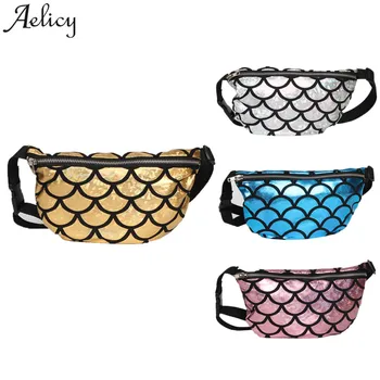 

Aelicy 2018 New Brand Unisex Fashion Women Men Multi-function Casual Storage Bag Scale Unisex Chest Waist Bags belt bag
