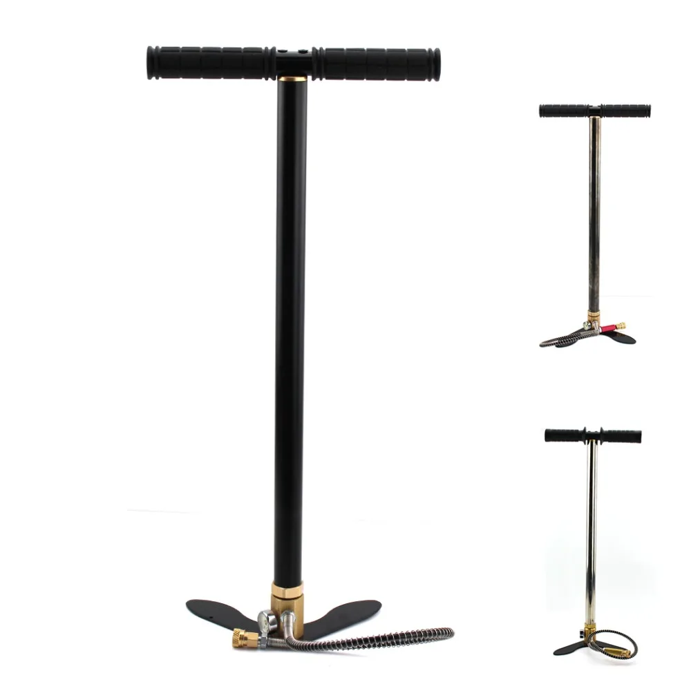 PCP Paintball Airforce High Pressure Air Pump THREE Stage Fixed Pedal