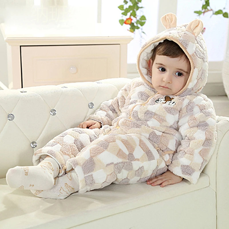 

Sleeping Bag for Baby Toddler Infant Winter Thicken Warm Sack Newborn Blanket With Sleeve New Year Born Stroller Accessory