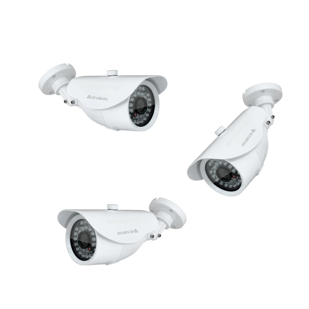  AHCVBIVN Video Surveillance System 8CH CCTV Security Kit 8PCS 1200TVL Dome Security Camera Night Vi - 32946918459