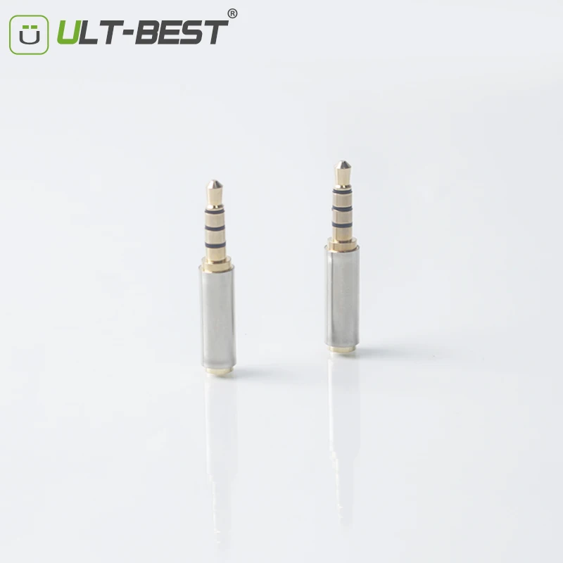 

ULT-Best 3.5mm Male Jack to 2.5mm Female Plug 4 Pole Head Phone Earphone Stereo Audio Adapter Connector