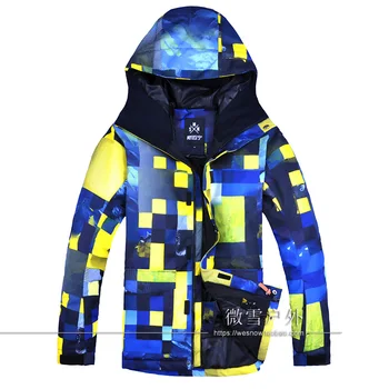 

2019 Men Ski Jacket Snowboard Skiing Clothing Winter Thicken Thermal Windproof Waterproof Outdoor Sport Wear Male Hooded Coat