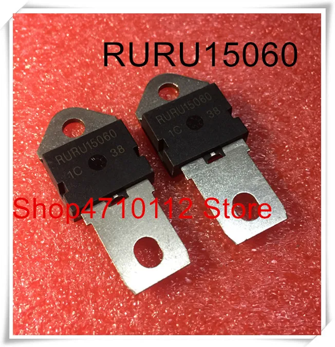 Новинка 10 шт./лот RURU15060 15060 диод GEN PURP 600V 150A TO218 IC | Электроника