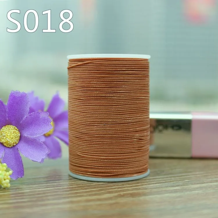 YL050 GALACES（YULE）0.50mm Polyester coreing round wax thread for Leather  sewing