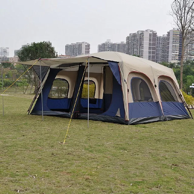 Best price at $337 Cheap OZtrail special genuine brand anti rainstorm 8 person 2 Bedroom multiplayer double outdoor camping tent