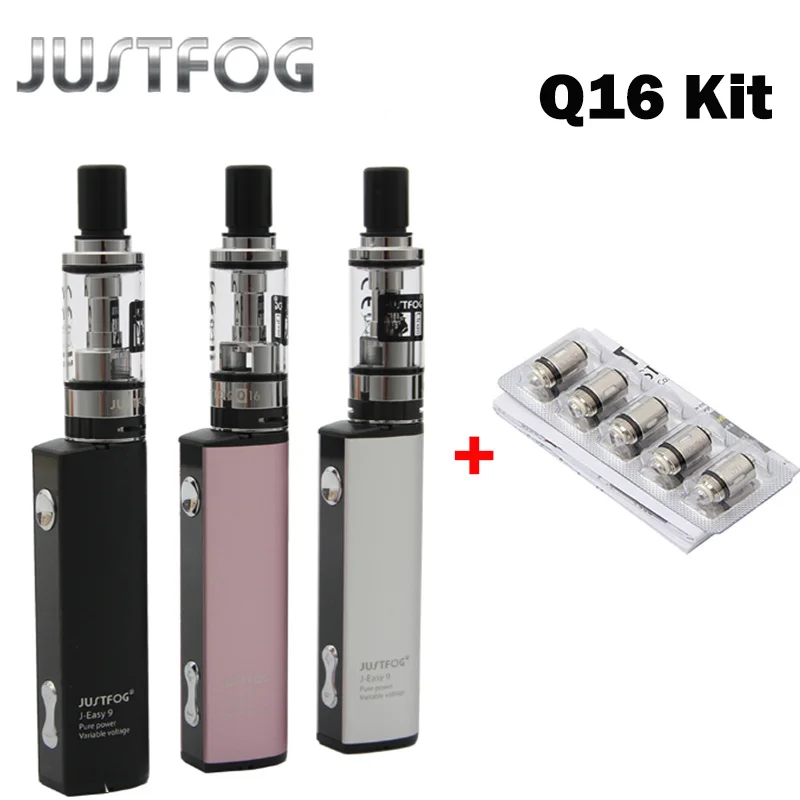 Justfog Q16 Starter Kit 900mah Li-ion Battery Variable voltage Anti-leakage Starshield System e Sigaret Starter Kit Justfog Q16 Starter Kit 900mah Li-ion Battery Variable voltage Anti-leakage Starshield System e Sigaret Starter Kit