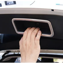 Подходит для Qashqai J11 2014 2015 2016 Интимные аксессуары хвост ствол дверная ручка крышки Стикеры матовый серебристый Тюнинг автомобилей
