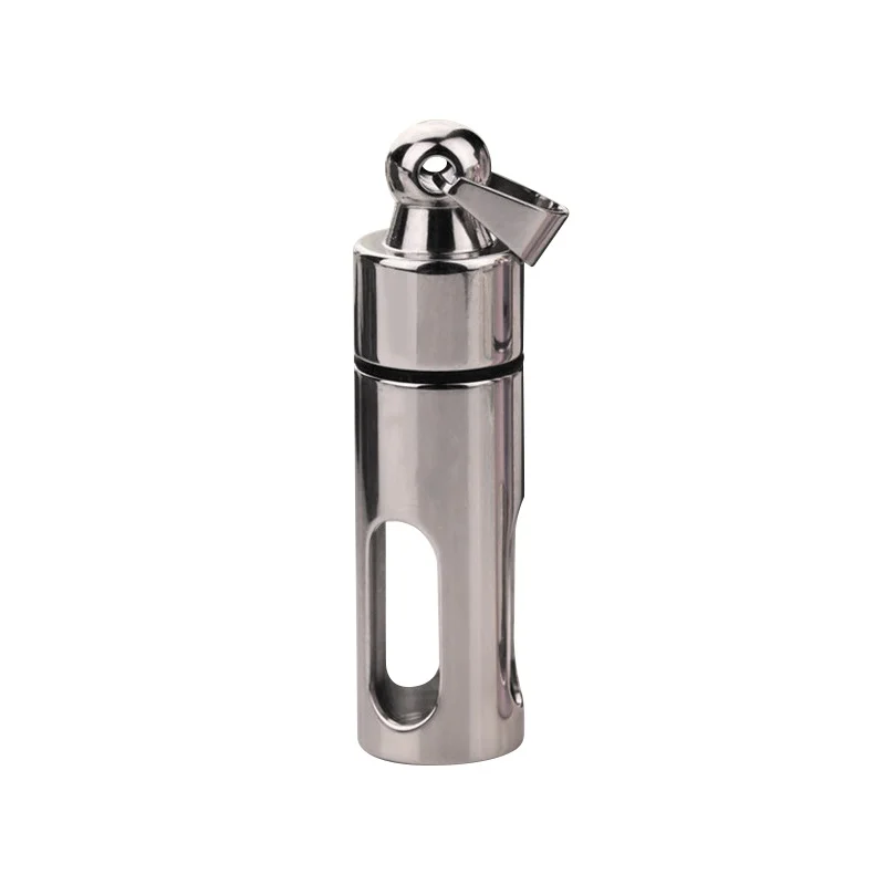 

Mini EDC Container Medicine Case Waterproof Pill Box container Bottle Holder Keychain Camping Outdoor Survival Tools