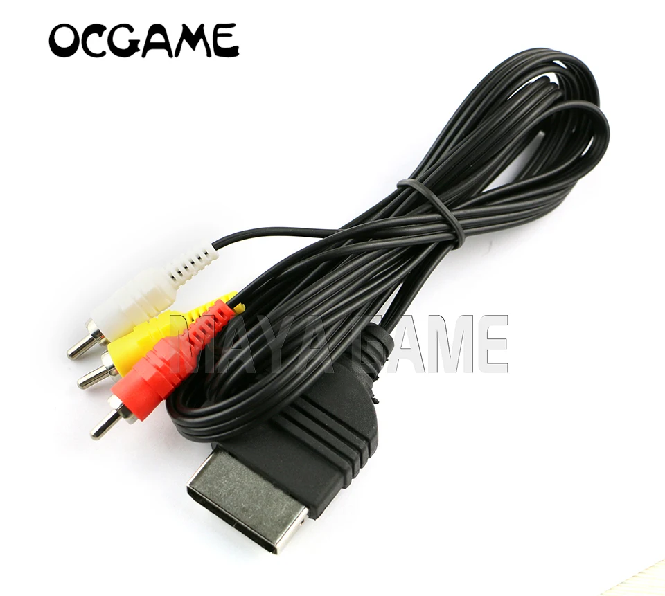 OCGAME 1 8 м HD TV AV RCA аудио видео композитный кабель для консоли Xbox игры стандартный