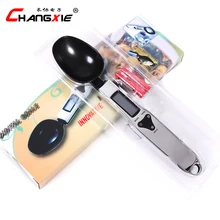 500 г/0,1 г ЖК-дисплей цифровые кухонные измерительные ложки кухонные аксессуары электронные весы кухонные весы из нержавеющей стали